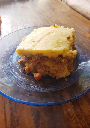 Una foto de Pastel de papa