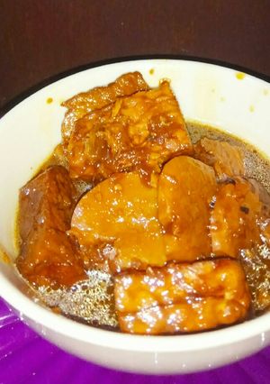 Foto resep Semur tempe campur