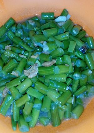 Foto resep Tumis buncis ebi