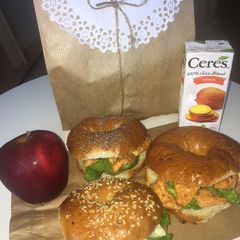 A picture of Everything Bagel.
