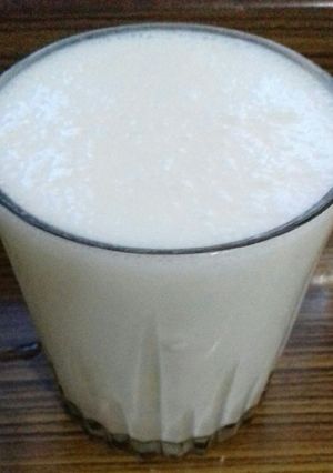 A picture of Mithi lassi.