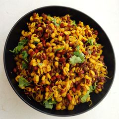 A picture of Healthy sprouts dry vegetables (vaida).