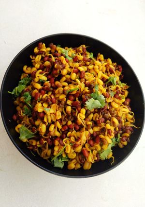 A picture of Healthy sprouts dry vegetables (vaida).