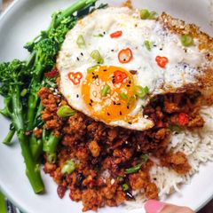 A picture of Spicy Savoury Rice Bowl.
