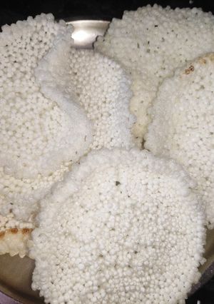 होममेड साबूदाने के पापड़ (homemade sabudane ke papad recipe in Hindi) रेसिपी मुख्य फोटो