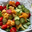 Cauliflower Karaage Salad