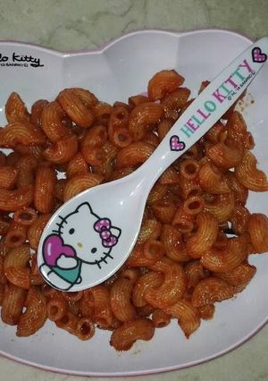 صورة لوصفة معكرونة للأطفال