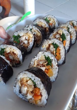 Foto resep Kimbap Tuna Mayo