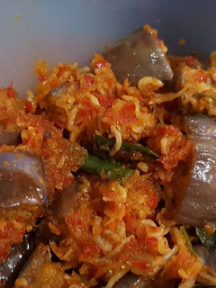 Foto resep Sambal terong teri Medan