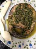 338. Bonito a las dos salsas (principal pescado)