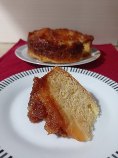 Una foto de Torta fácil de manzana