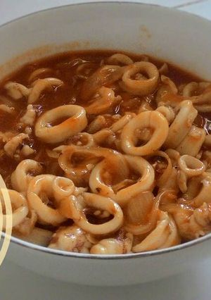 Foto resep Cumi asam manis