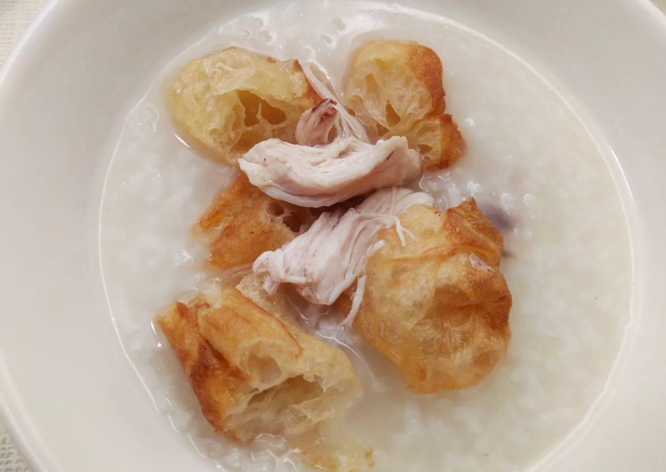 #6 Bubur Ayam Kampung ala Resto pake Rice Cooker