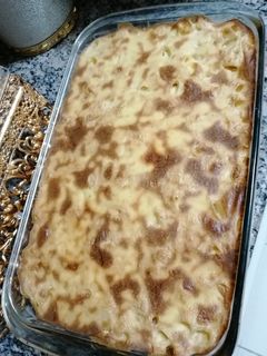صورة لوصفة مكرونة بالبشاميل 😋
