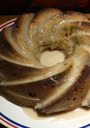 Una foto de Torta integral de mandarinas