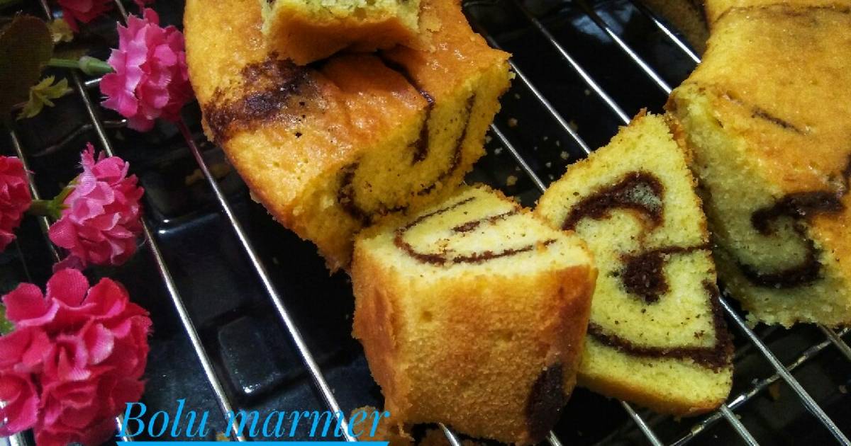Resep Bolu marmer sederhana oleh Sahnia San San Cookpad