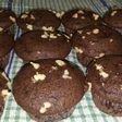 Muffins de chocolate y nuez esponjoso