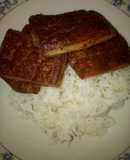 Sườn non chay rim nước dừa