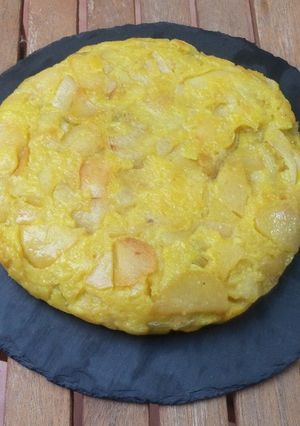Foto principal de Tortilla de patatas sin huevo