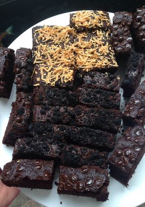 Foto resep Brownies panggang simple
