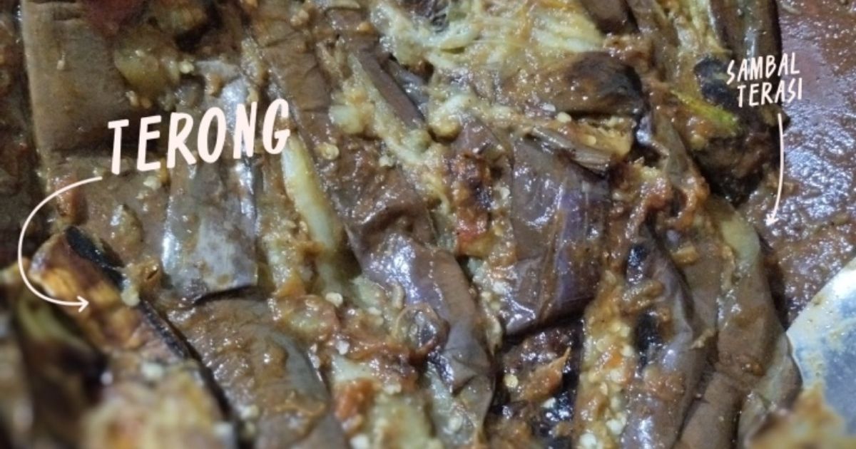 Terong Penyet, Sambal Terasi