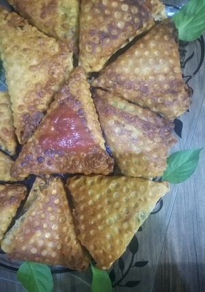 عکسی از دستور سمبوسه ساده