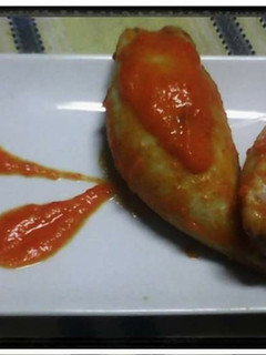 Una foto de Calamares rellenos mar y tierra