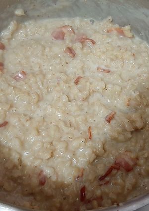 Una foto de Trigo con tocino