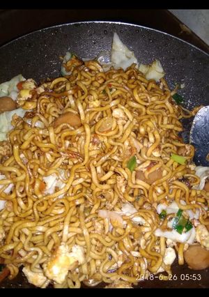 Foto resep Mie Tek Tek Goreng homemade simple