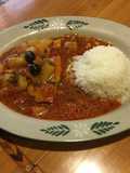 Filete de pescado a la Mediterránea