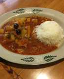 Filete de pescado a la Mediterránea
