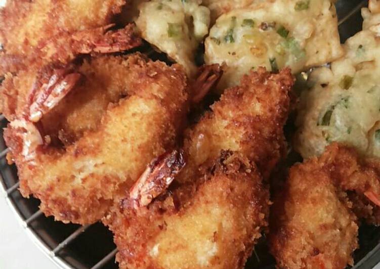 Resep Udang tempura crispy simple, Lezat