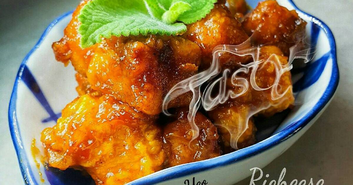 Resep Richeese Fire Chicken Abal2 🍃 oleh VinaY89 - Cookpad