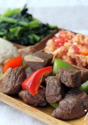 青椒骰子牛 的食譜成品照片