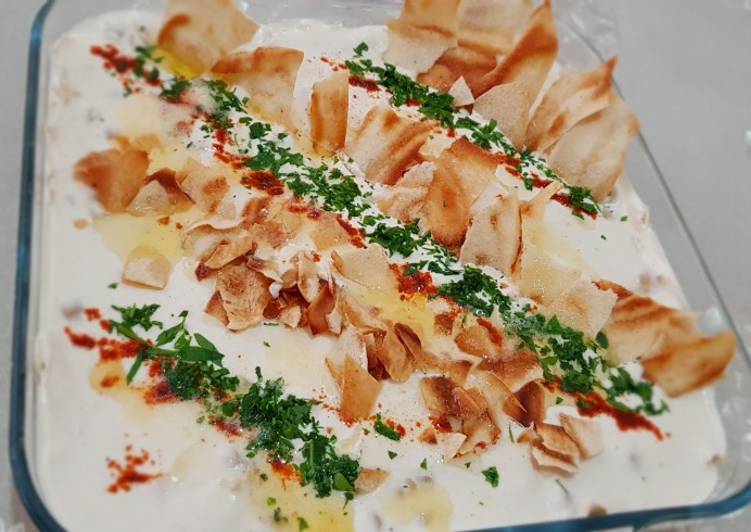 Recipe of Favorite Hummus Fatteh #mycookbook