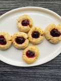Strawberry-Coconut cookies
