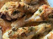 A picture of baked chicken parmesan