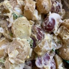 A picture of Creamy Egg Potato Salad.