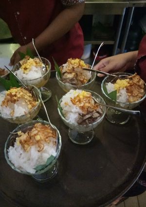 Foto resep Bubur Gunting Singkawang