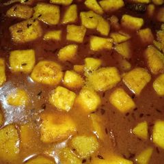 Paneer curry A picture of Paneer curry.