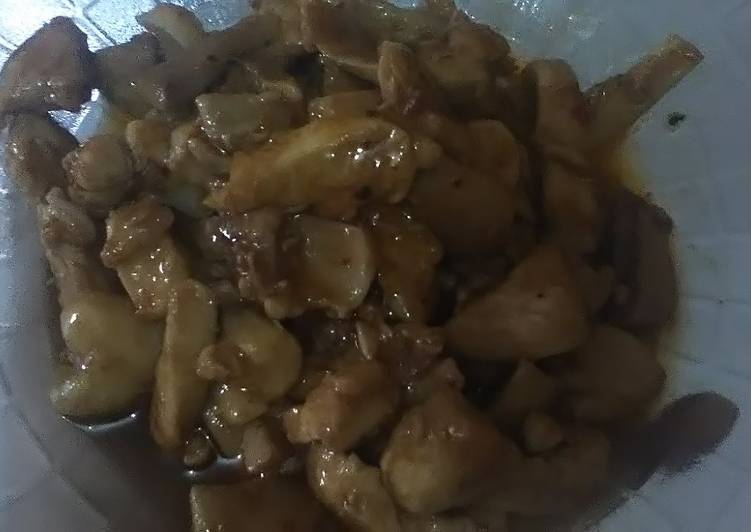 Cara Gampang Menyiapkan Chicken black paper yang Bikin Ngiler