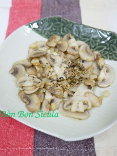 Hình của món Nấm Mỡ Xào Bơ Chanh.