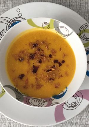 Hokkaido sütőtök krémleves 😋 recept fotója