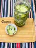 Pepinos encurtidos en vinagre agridulces 🥒 - Ideales para hamburguesas