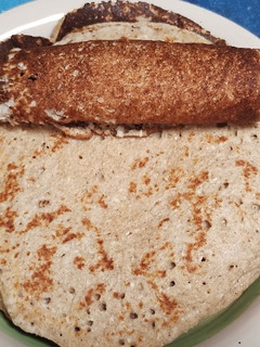 Una foto de Panqueques de Avena Económico