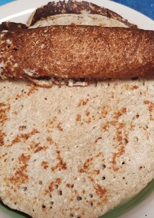 Una foto de Panqueques de Avena Económico