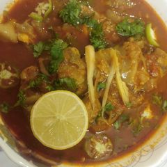 A picture of Mutton paya.