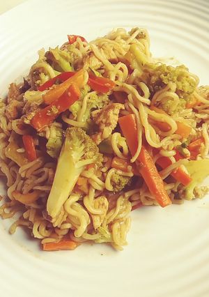 Una foto de Chow Mein Ramen