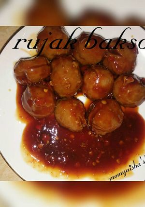 Foto resep RujakBakso😋