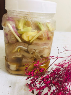 Hình của món Tai heo ngâm chua ngọt - Rosy’s kitchen.